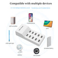 4/10-Ports USB Charging Station